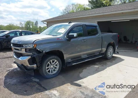 2022 Chevrolet Silverado 1500 Ltd 4Wd Short Bed Lt z USA, uszkodzony, nr VIN 1GCUYDED8NZ115560